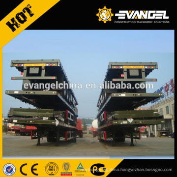 Heavy Duty Truck 70 ton Low Flatbed Semi Trailer Low Bed Truck Trailer Trucks And Trailers